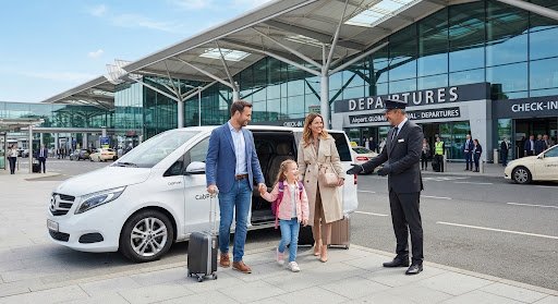 Airport cab transfer